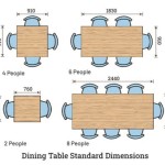 10 Seater Dining Table Dimensions In Inches