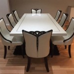 10 Seater Marble Dining Table And Chairs