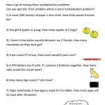 4 Times Table Word Problems