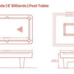 8 Ball Pool Table Dimensions