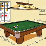 8 Ft Pool Table Measurements