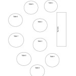 8 Person Round Table Seating Chart Template