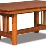 Craftsman Style Dining Table Plans