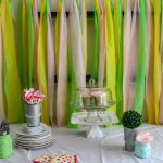 Decorating Ideas Using Plastic Tablecloths
