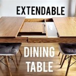 Extendable Dining Table Diy