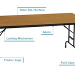 Foldable Table Dimensions