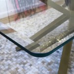 Glass Table Top Bevel Up Or Down