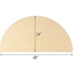 Half Moon Table Dimensions