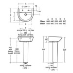 Height Of Table Top Wash Basin