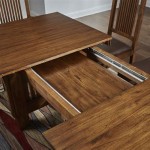 How To Build A Dining Table With Self Storing Leaves