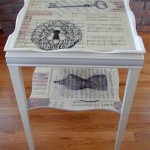 How To Decoupage A Table
