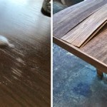 How To Repair Water Damage On Wooden Table