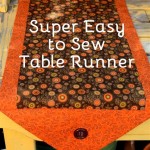 How To Sew A Table Runner With Batting
