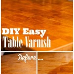 How To Varnish Table Top