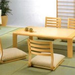 Japanese Low Dining Table