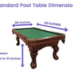 Official Billiards Table Size