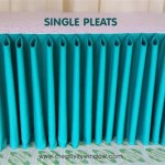 Single Pleats Table Skirting
