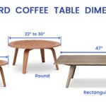 Standard End Table Dimensions