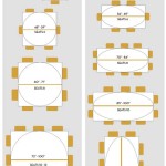 Standard Size For 6 Seater Round Table