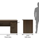 Standard Study Table Dimensions