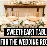 Sweetheart Table Half Moon Size Chart