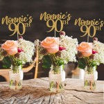 Table Centerpiece Ideas For 90th Birthday Party