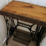 Table Made From Singer Sewing Machine Base
