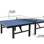 Table Tennis Board Size