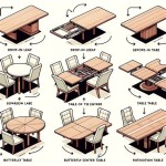 Types Of Extendable Dining Tables