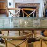 What To Put Under Glass On Table
